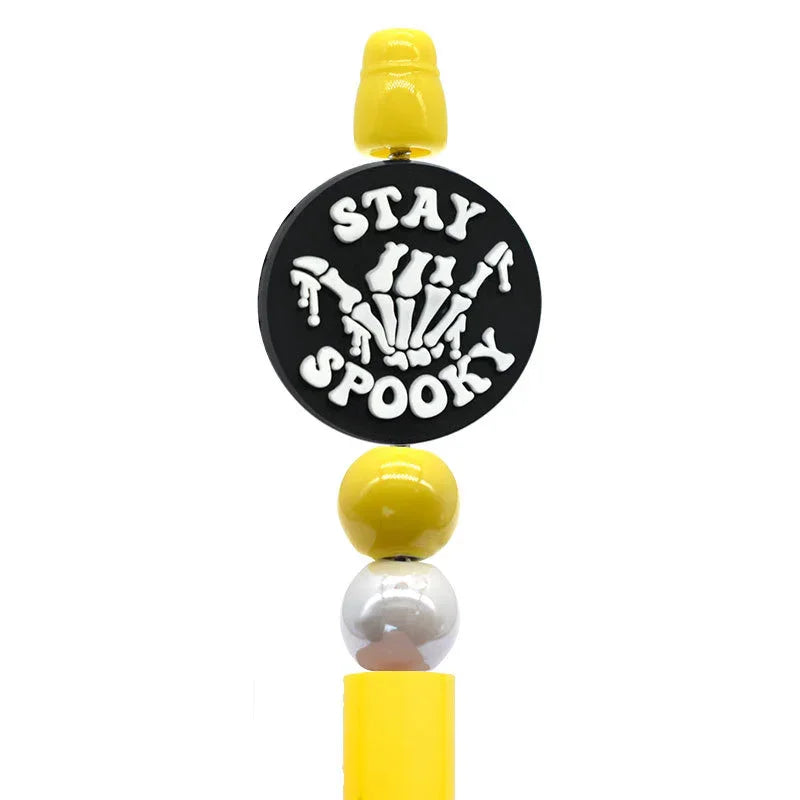 Halloween Cartoon Bead Pen Silicone Focus Beads