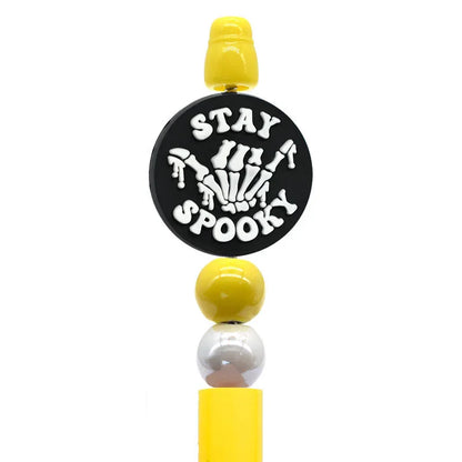 Halloween Cartoon Bead Pen Silicone Focus Beads