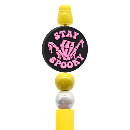 Halloween Cartoon Bead Pen Silicone Focus Beads