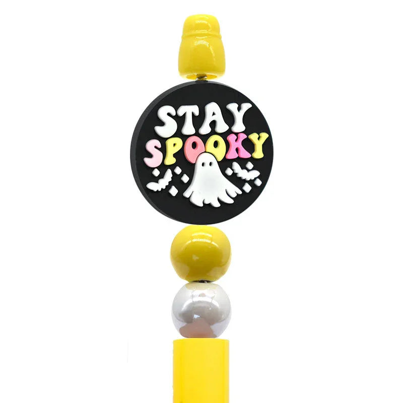 Halloween Cartoon Bead Pen Silicone Focus Beads