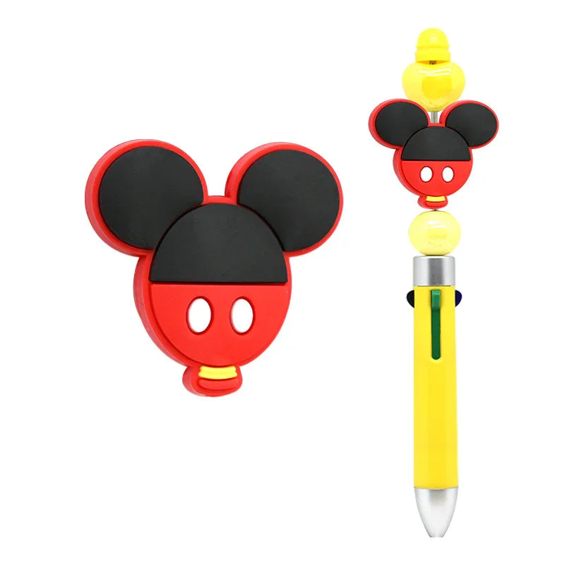 Colorful Cartoon Mickey Silicone Focal Beads - Beadable Cat