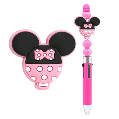 Colorful Cartoon Mickey Silicone Focus Beads