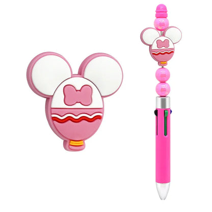 Colorful Cartoon Mickey Silicone Focus Beads