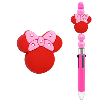 Colorful Cartoon Mickey Silicone Focus Beads
