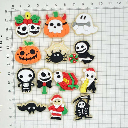 Halloween Series Cartoon Beads Silicone Focus Beads