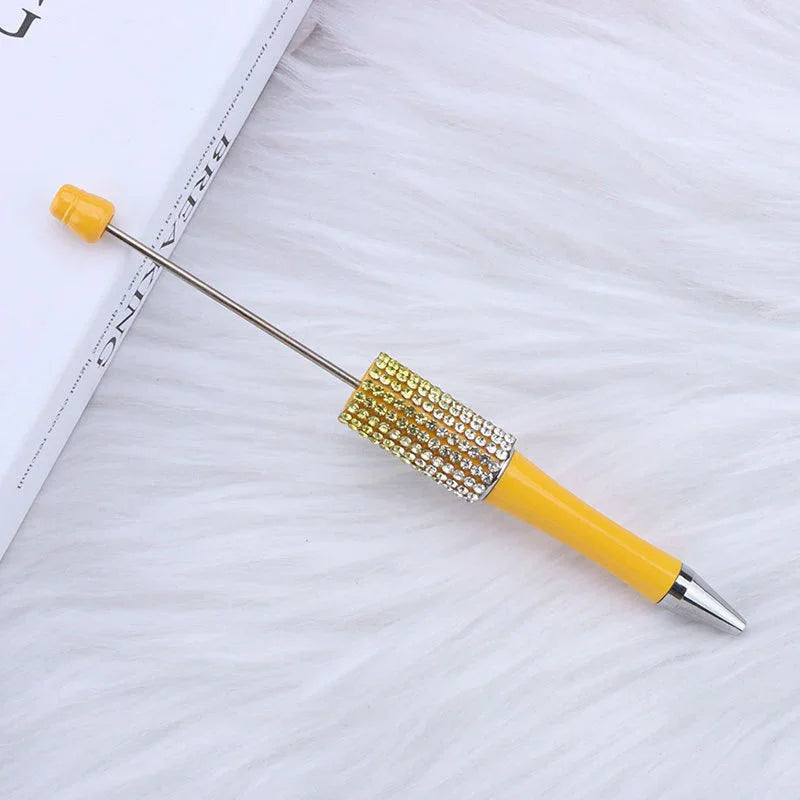 DIY Gradient Diamond Color AB Diamond Bead Pen | DIY Beadable Pen Craft Gift Idea