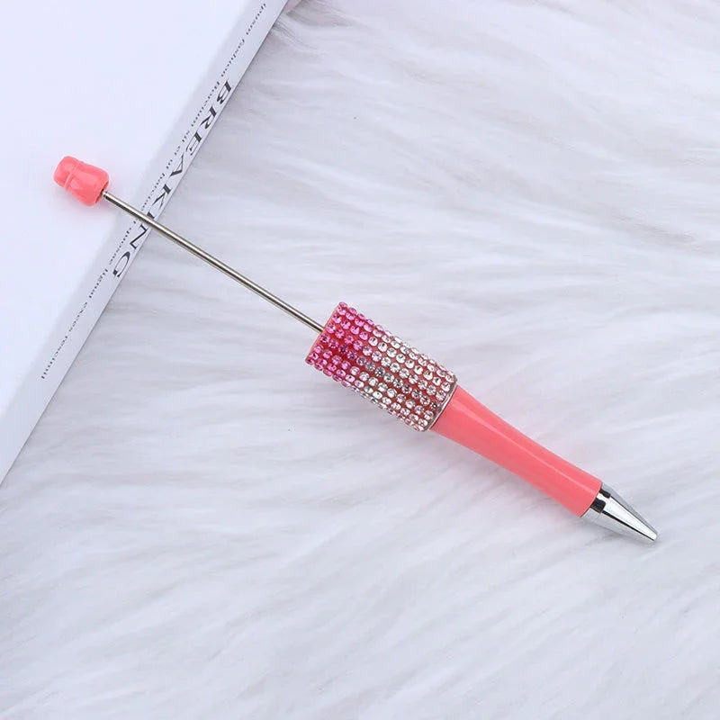 DIY Gradient Diamond Color AB Diamond Bead Pen | DIY Beadable Pen Craft Gift Idea
