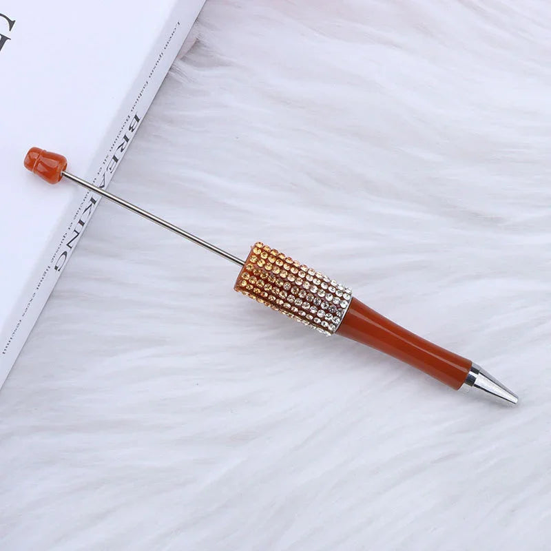 DIY Gradient Diamond Color AB Diamond Bead Pen | DIY Beadable Pen Craft Gift Idea