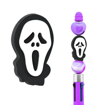 Halloween Creative Bead Jewelry Silicone Focus Beads（No Pen）