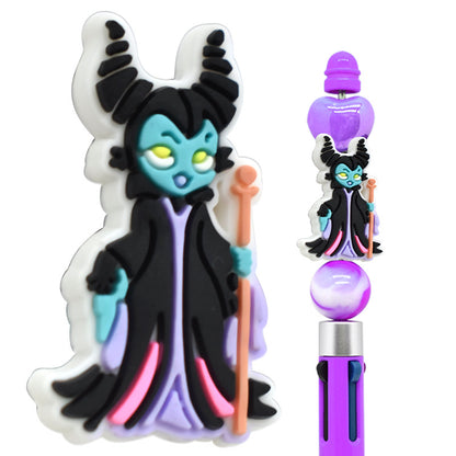 Halloween Creative Bead Jewelry Silicone Focus Beads（No Pen）