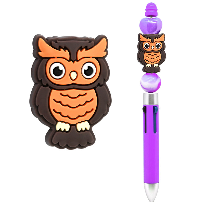 Halloween Creative Bead Jewelry Silicone Focus Beads（No Pen）