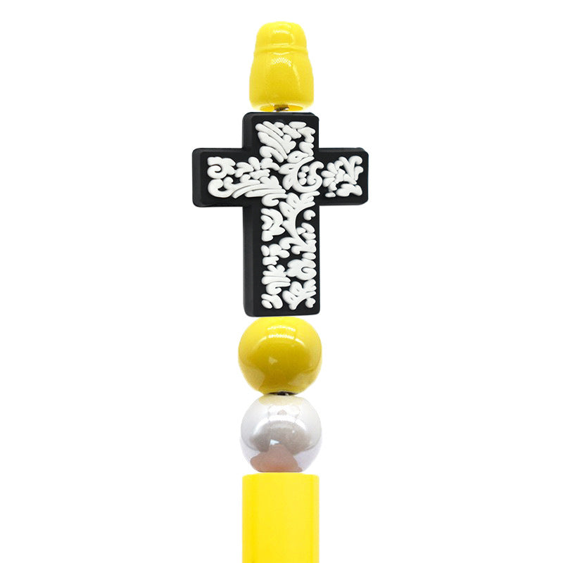 Halloween Creative Bead Jewelry Silicone Focus Beads（No Pen）
