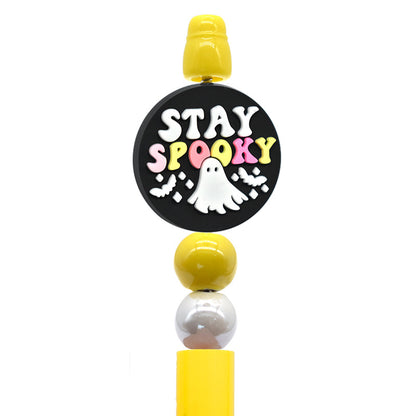 Halloween Creative Bead Jewelry Silicone Focus Beads（No Pen）