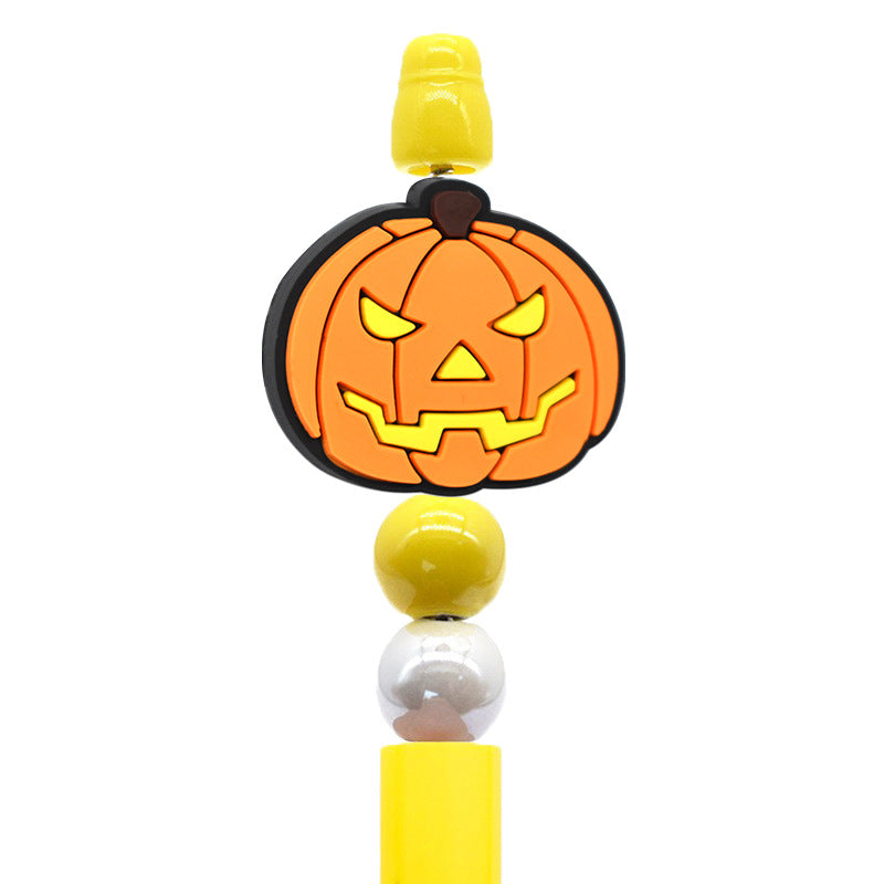 Halloween Creative Bead Jewelry Silicone Focus Beads（No Pen）