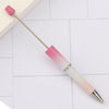 44-three-color gradient rose white powder
