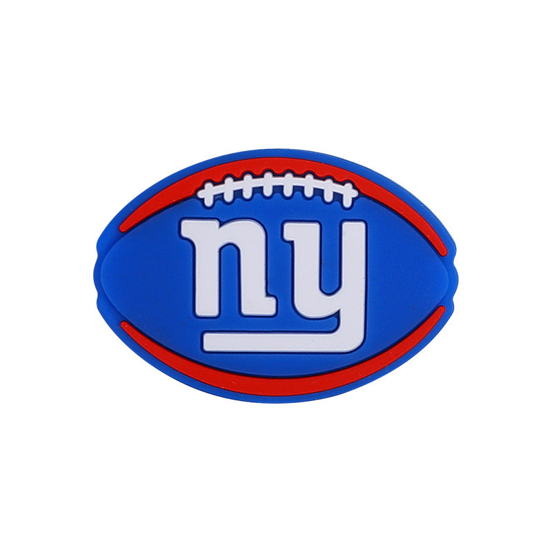NFL Football Team Logo Silicone Beads