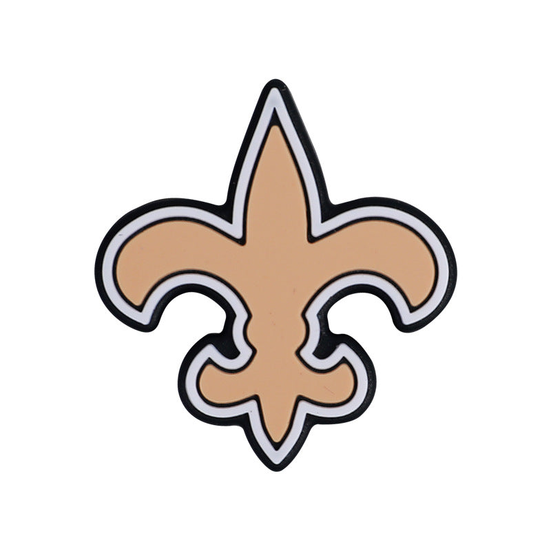 NFL Football Team Logo Silicone Beads