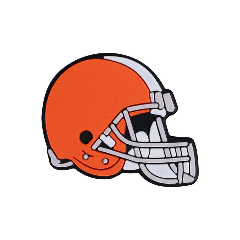 NFL Football Team Logo Silicone Beads