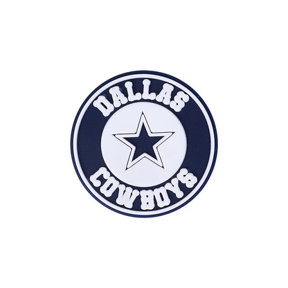 NFL Football Team Logo Silicone Beads