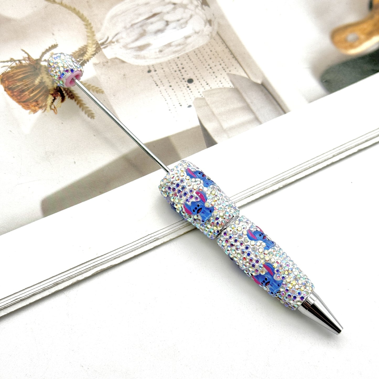 Cartoon Diamond Bead Pen Coulomi SpongeBob SquarePants KT Cat