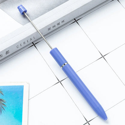 Long bead pen ins macaron puzzle cute grain pen