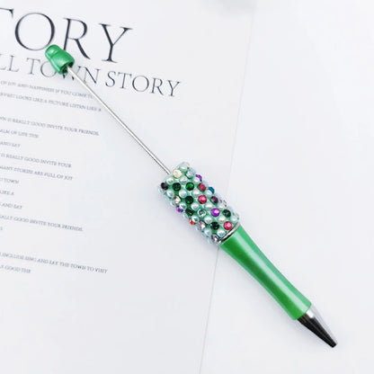 Candy Pearl Bead Pen Colorful UV Electroplating Ballpoint Pen Educational Ballpoint Pen