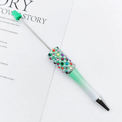 Candy Pearl Bead Pen Colorful UV Electroplating Ballpoint Pen Educational Ballpoint Pen