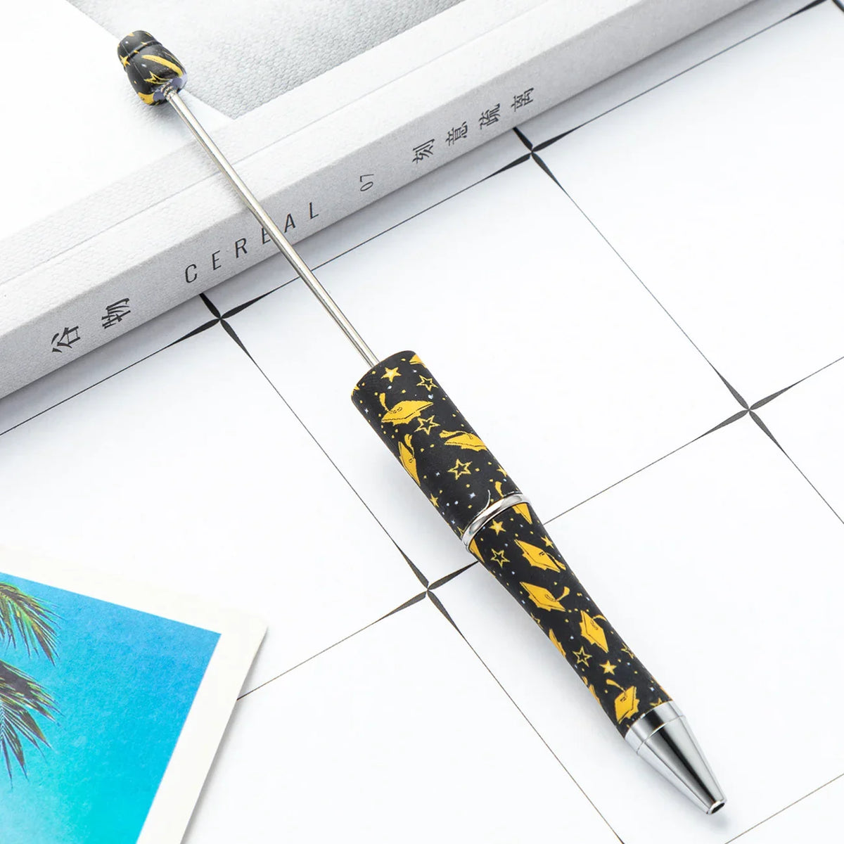 DIY Plastic Bead Pen Student Graduation Season Series Bead Pen | DIY Beadable Pen Craft Gift Idea