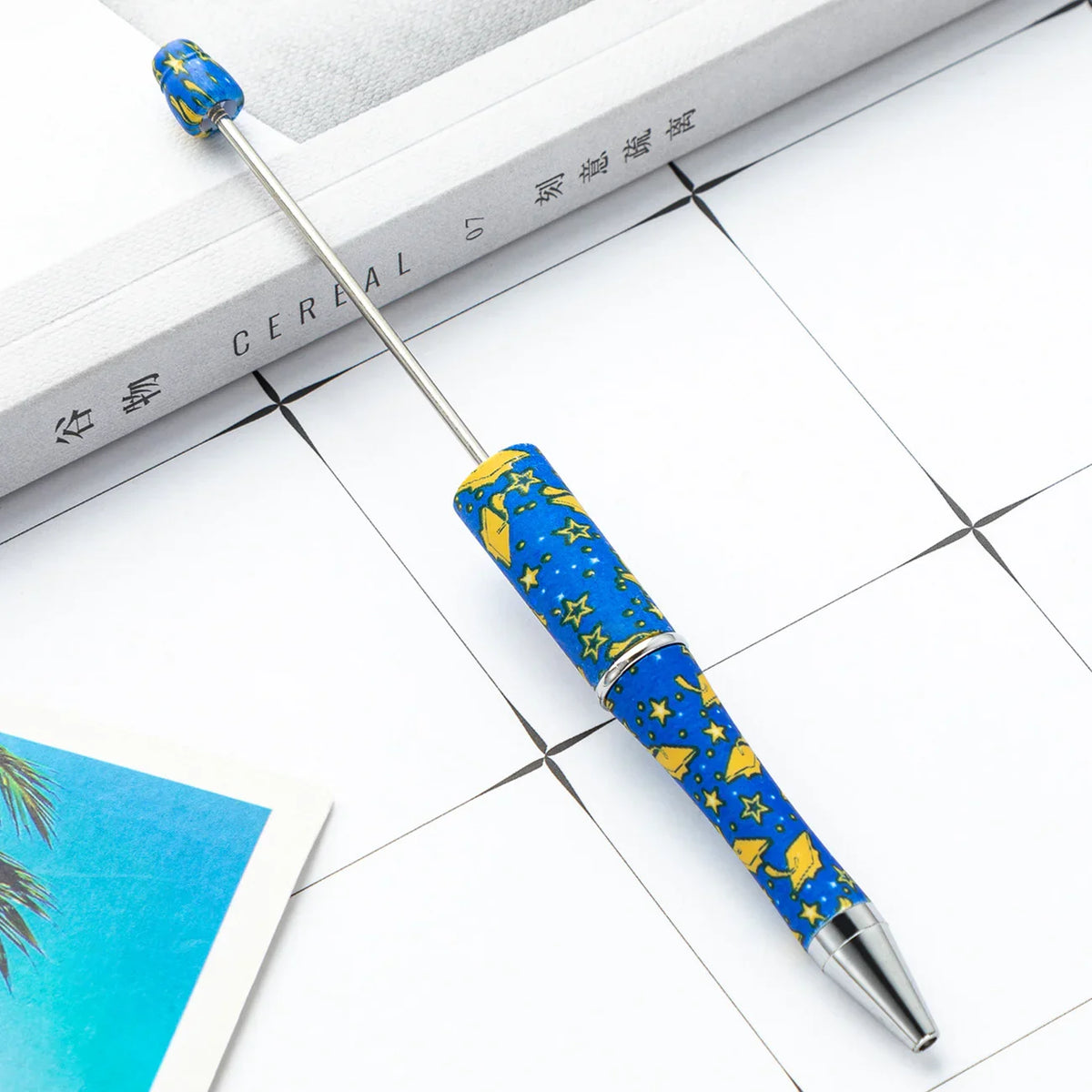 DIY Plastic Bead Pen Student Graduation Season Series Bead Pen | DIY Beadable Pen Craft Gift Idea