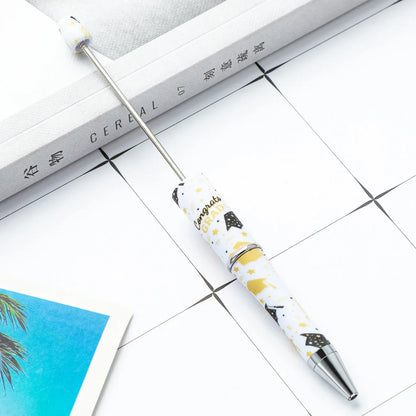 DIY Plastic Bead Pen Student Graduation Season Series Bead Pen