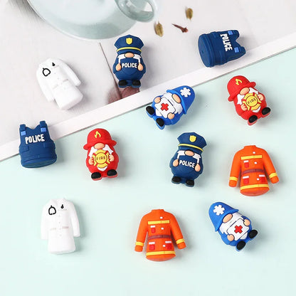 3D Dwarf Silicone Beads Three-dimensional Focal Beaded Beads