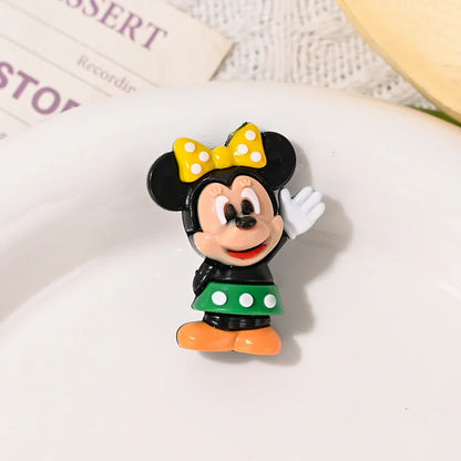 Cartoon Cute Minnie Silicone Focal Beads
