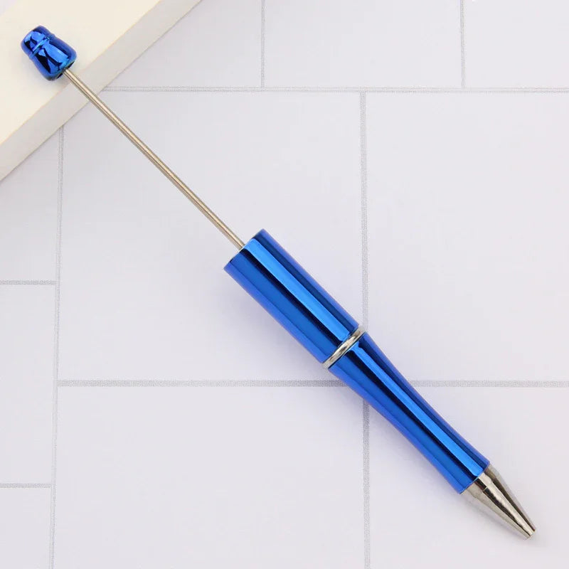 Colorful Bead Pen, Colorful Gift Pen, Rotating Plastic Ballpoint Pen | DIY Beadable Pen Craft Gift Idea