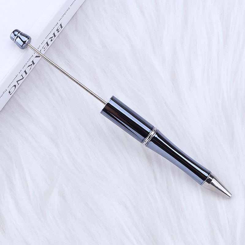 Colorful Bead Pen, Colorful Gift Pen, Rotating Plastic Ballpoint Pen | DIY Beadable Pen Craft Gift Idea