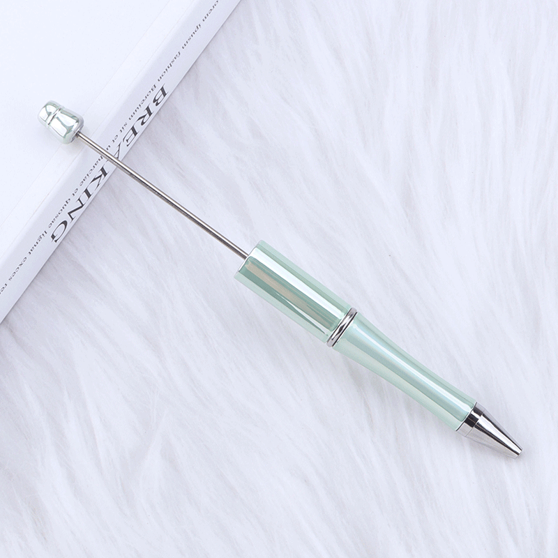 Colorful Bead Pen, Colorful Gift Pen, Rotating Plastic Ballpoint Pen | DIY Beadable Pen Craft Gift Idea