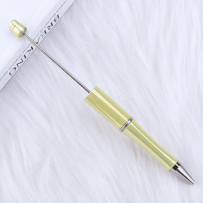 Colorful Bead Pen, Colorful Gift Pen, Rotating Plastic Ballpoint Pen