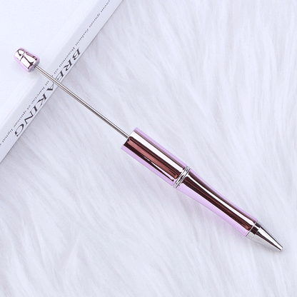 Colorful Bead Pen, Colorful Gift Pen, Rotating Plastic Ballpoint Pen