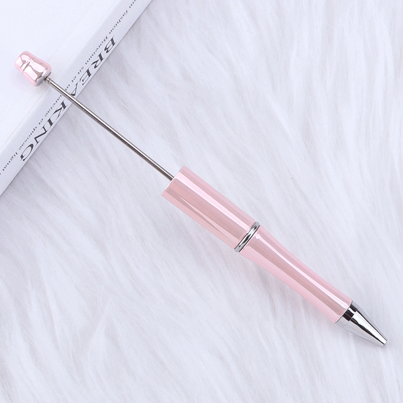 Colorful Bead Pen, Colorful Gift Pen, Rotating Plastic Ballpoint Pen | DIY Beadable Pen Craft Gift Idea