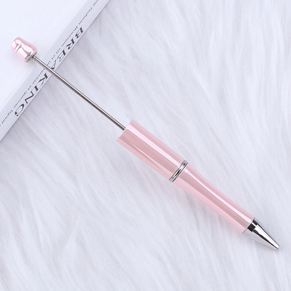 Colorful Bead Pen, Colorful Gift Pen, Rotating Plastic Ballpoint Pen