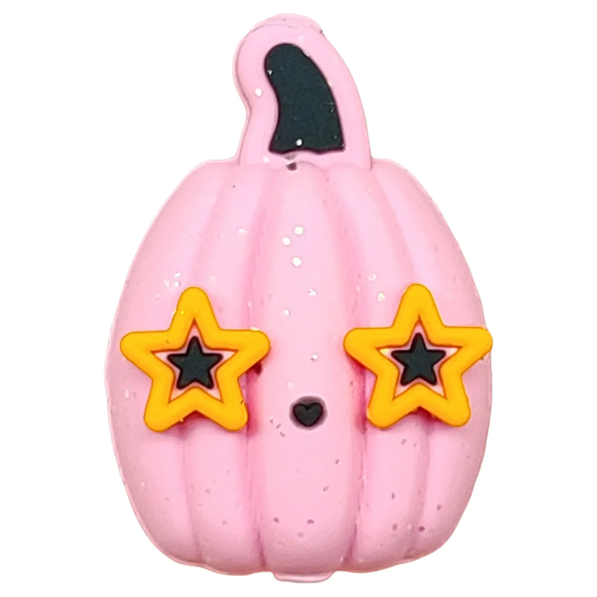 Halloween Silicone Beads LABU Evil Pumpkin Silicone Focus Beads | Holiday Bead for DIY Seasonal Bracelet & Gift Craft