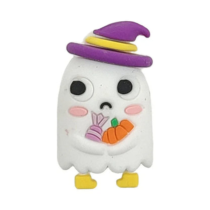 Halloween Silicone Beads LABU Evil Pumpkin Silicone Focus Beads