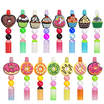 Donut Series Beaded DIY Silicone Focal Beads