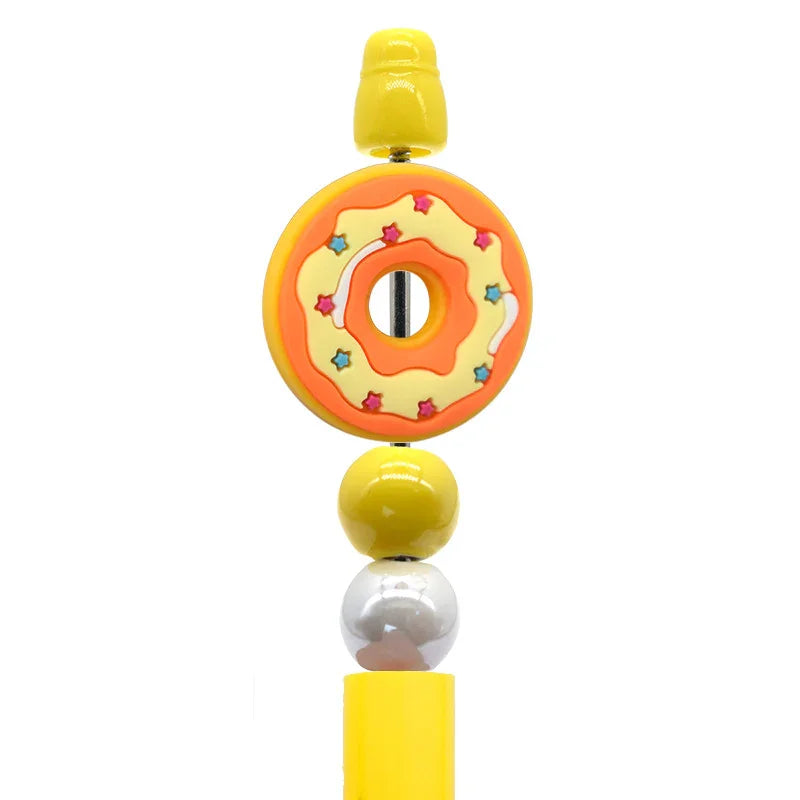 Donut Series Beaded DIY Silicone Focal Beads