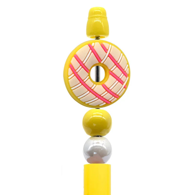 Donut Series Beaded DIY Silicone Focal Beads