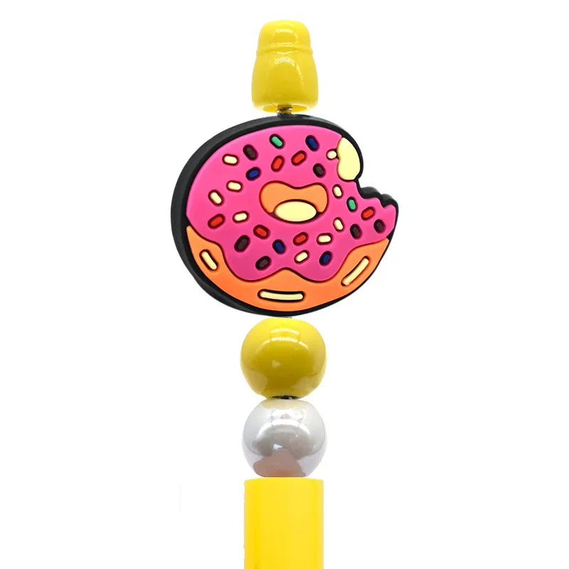 Donut Series Beaded DIY Silicone Focal Beads