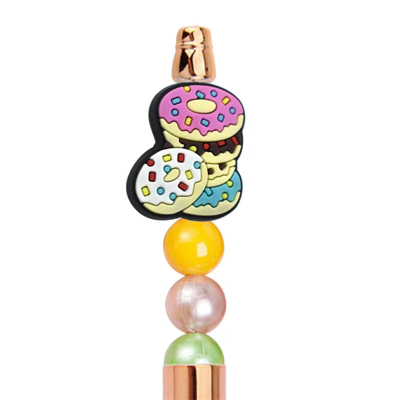 Donut Series Beaded DIY Silicone Focal Beads