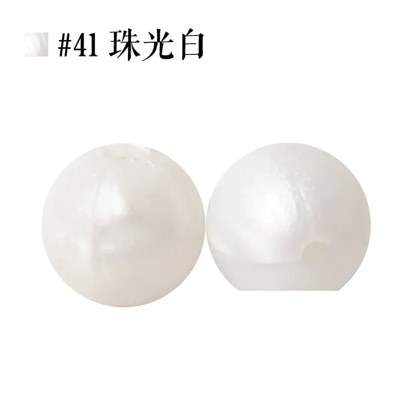 Colored Silicone Beads Round Beads 15mm Candy Color Silicone Beads | Silicone Bead for DIY Bracelet & Keychain Making