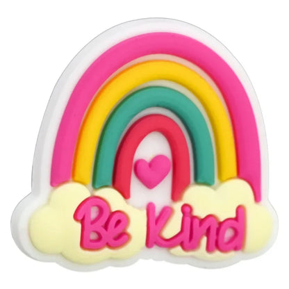 English Phrase Series Cartoon Silicone Focal Beads