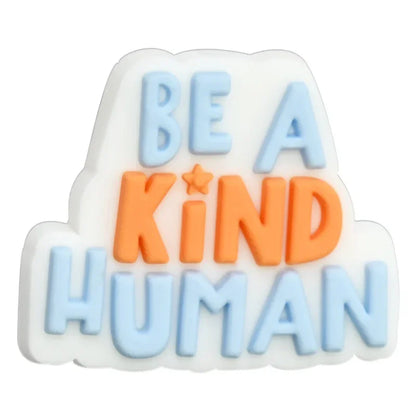 English Phrase Series Cartoon Silicone Focal Beads