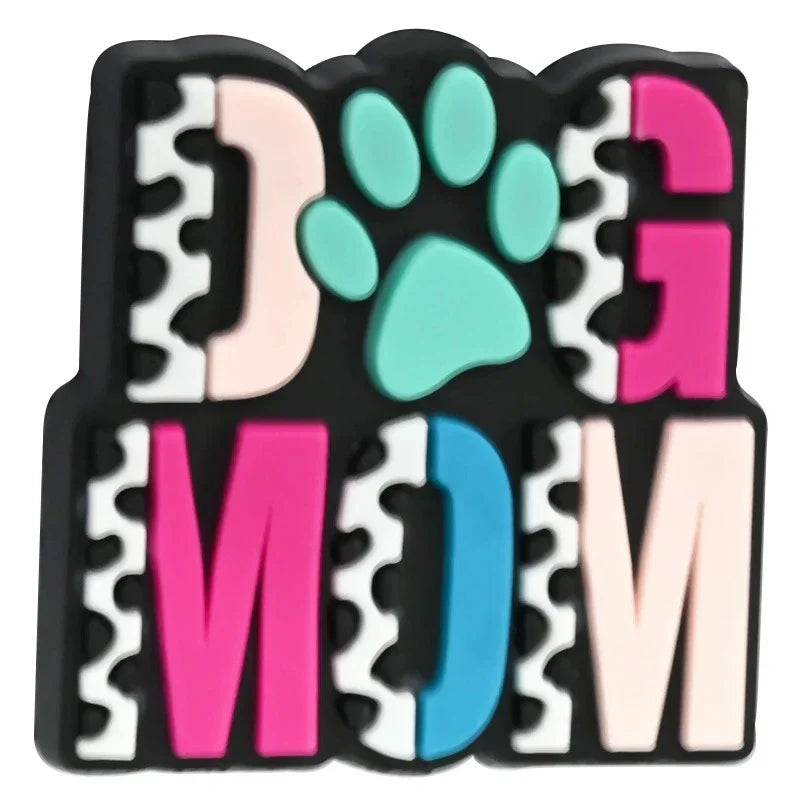 Cute Cartoon Mother's Day Series Silicone Focal Beads